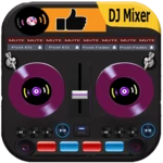 dj music player - virtual musi android application logo